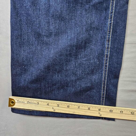 Alivia Ford Women’s Flare Jeans Size 20W High Rise Dark Wash Plus Size - Picture 8 of 9